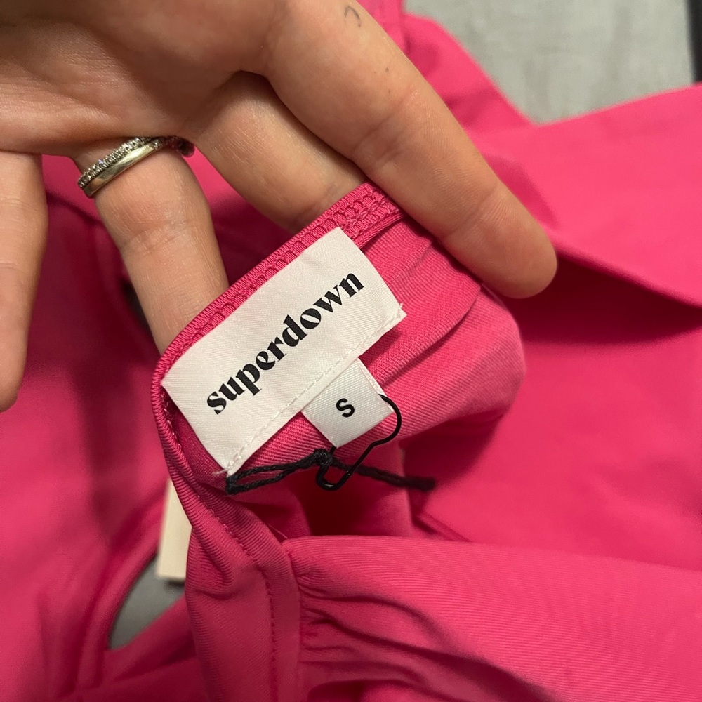 Superdown Vibrant Pink Top - Picture 2 of 6